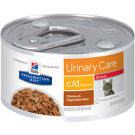 Hill's® Prescription Diet® c/d® Multicare Urinary Stress Feline Chicken & Vegetable Stew 2.9 oz can